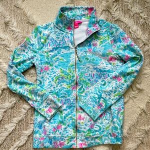 Lilly Pulitzer full zip jacket